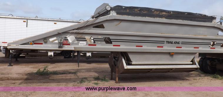 image for item H9248 1993 Trail King TKS4BD0-402 belly dump trailer