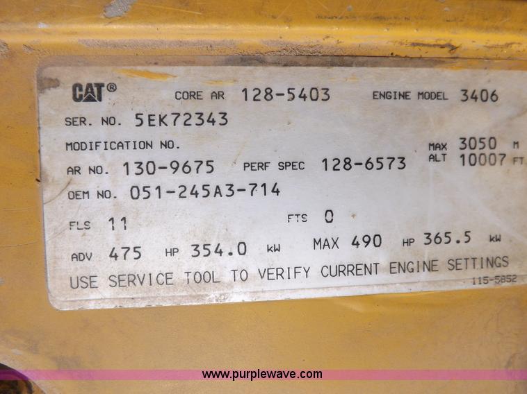 image for item H9249 1996 Peterbilt 378 semi truck