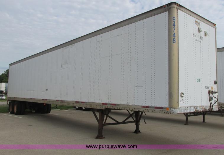 image for item I3483 1994 Wabash SA-102CW dry van trailer
