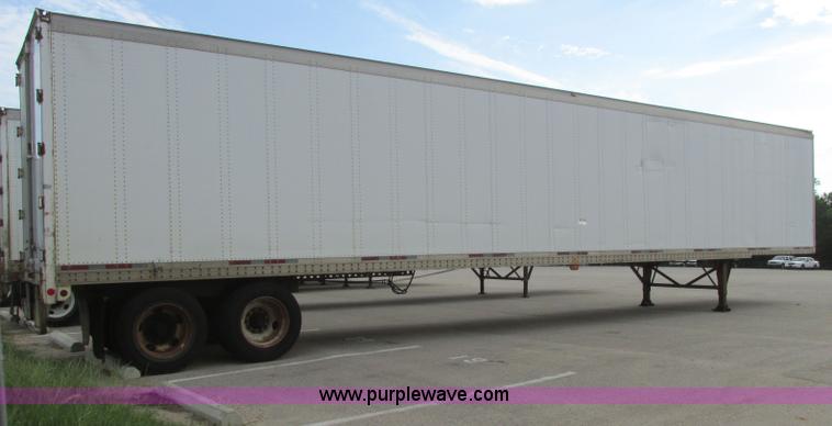 image for item I3483 1994 Wabash SA-102CW dry van trailer