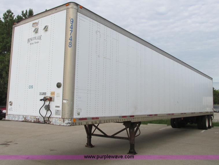 image for item I3483 1994 Wabash SA-102CW dry van trailer