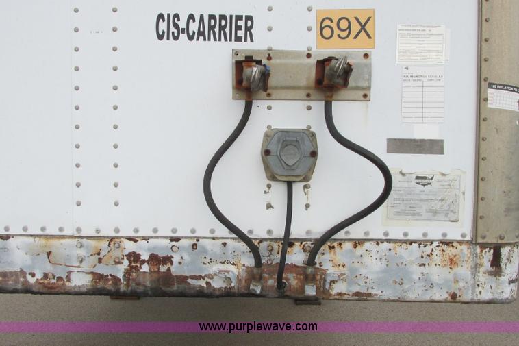 image for item I3483 1994 Wabash SA-102CW dry van trailer