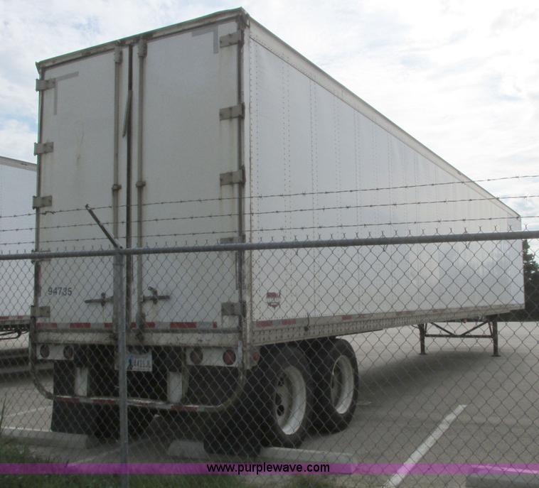 image for item I3484 1994 Wabash SA-102CW dray van trailer