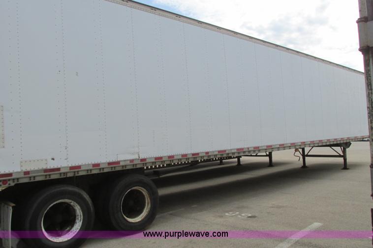 image for item I3485 1989 Stoughton ASVW-535T-S-C dry van trailer