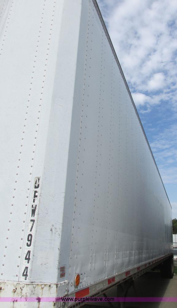 image for item I3485 1989 Stoughton ASVW-535T-S-C dry van trailer