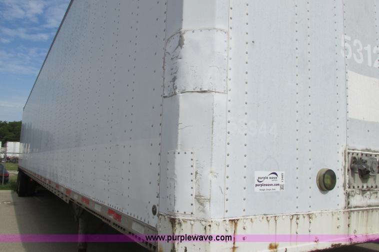 image for item I3485 1989 Stoughton ASVW-535T-S-C dry van trailer