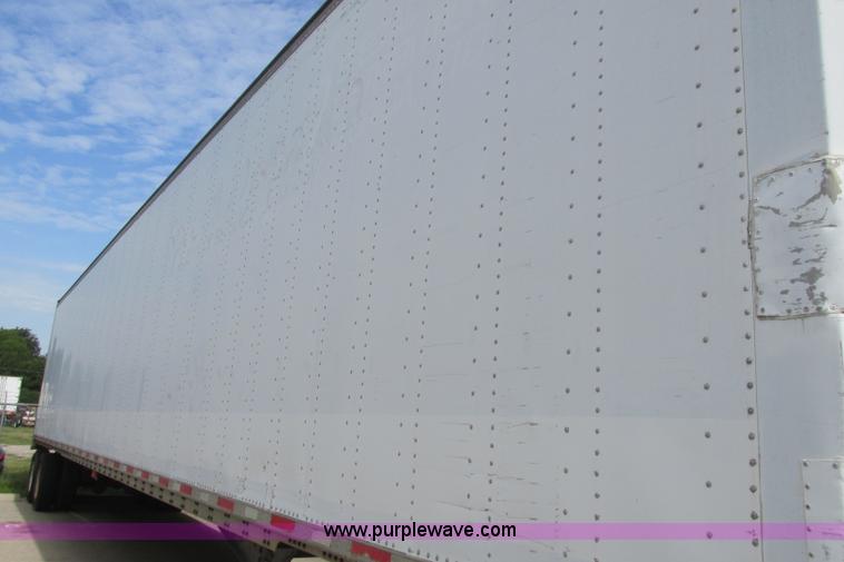 image for item I3485 1989 Stoughton ASVW-535T-S-C dry van trailer