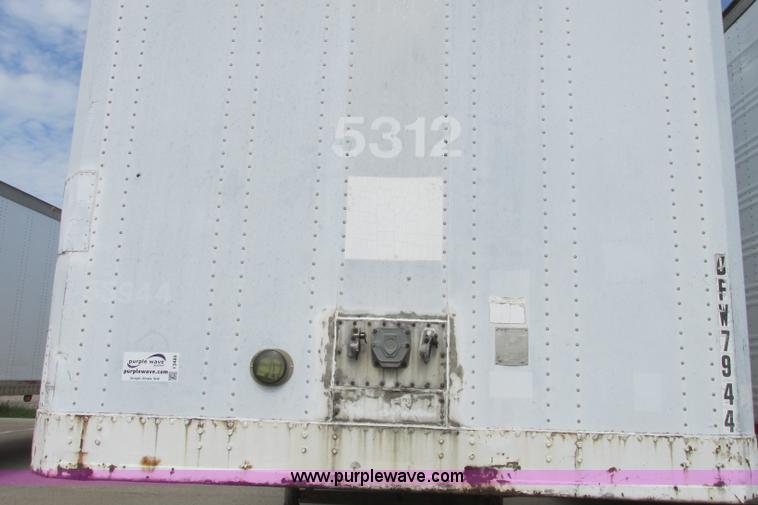 image for item I3485 1989 Stoughton ASVW-535T-S-C dry van trailer