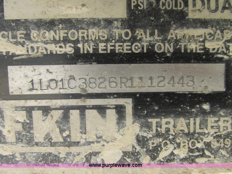 image for item J2482 1994 Lufkin ULDII-38 trailer