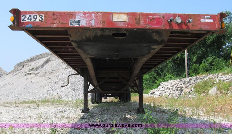 image for item Z9186 1995 Great Dane flatbed trailer