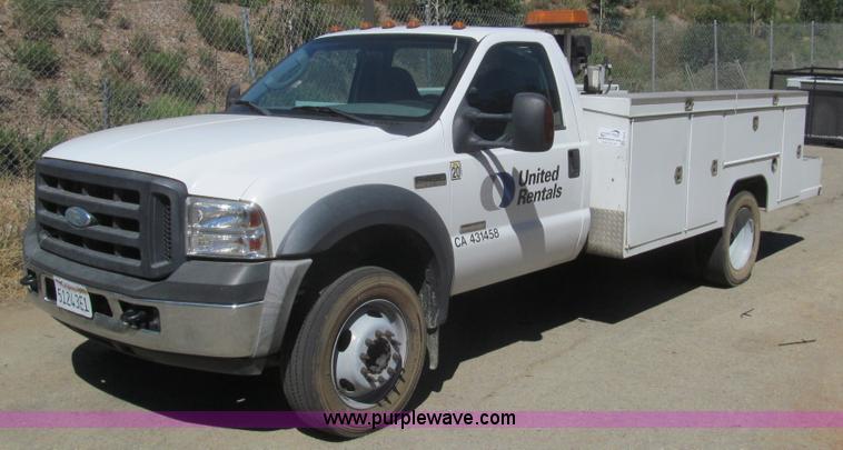 image for item H8878 2007 Ford F450 XL Super Duty service truck