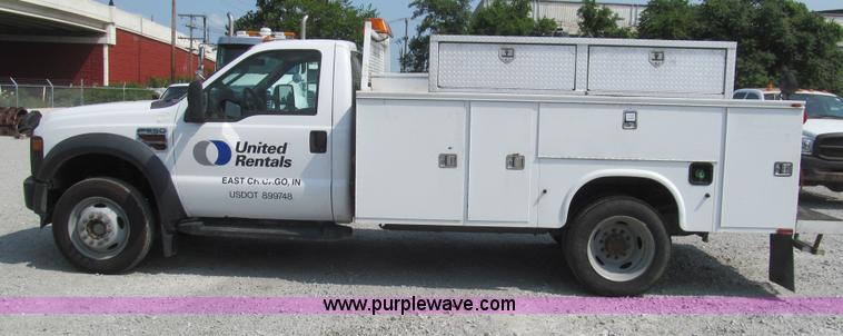 image for item H8880 2008 Ford F550 Super Duty XL service truck