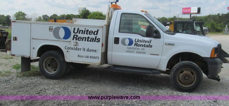 image for item H8882 2007 Ford F350 Super Duty XL service truck