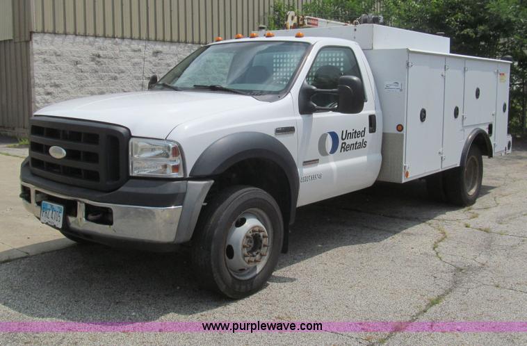 image for item H8883 2007 Ford F550 Super Duty XL service truck