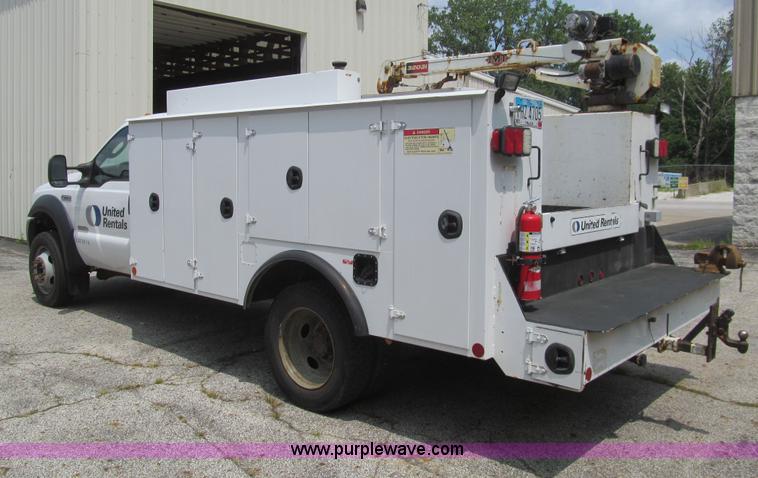 image for item H8883 2007 Ford F550 Super Duty XL service truck