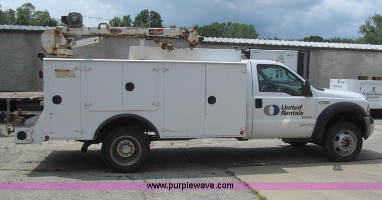 image for item H8883 2007 Ford F550 Super Duty XL service truck
