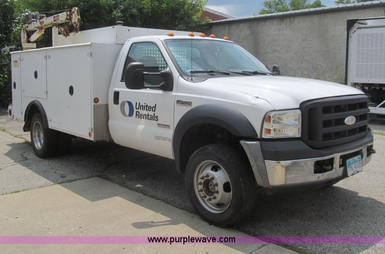 image for item H8883 2007 Ford F550 Super Duty XL service truck