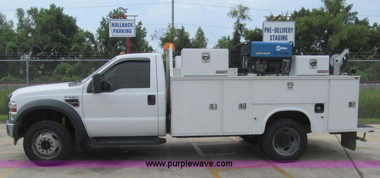 image for item H8888 2009 Ford F550 Super Duty XL service truck