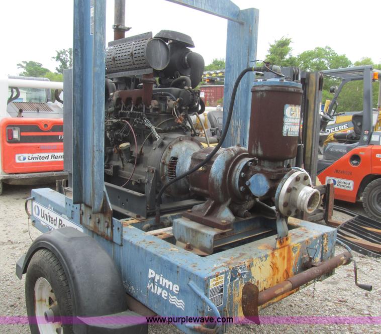 image for item H8894 2008 Gorman PA4A6C-40450 4" trash pump