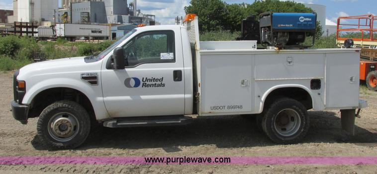 image for item I6200 2008 Ford F350 Super Duty XL service truck
