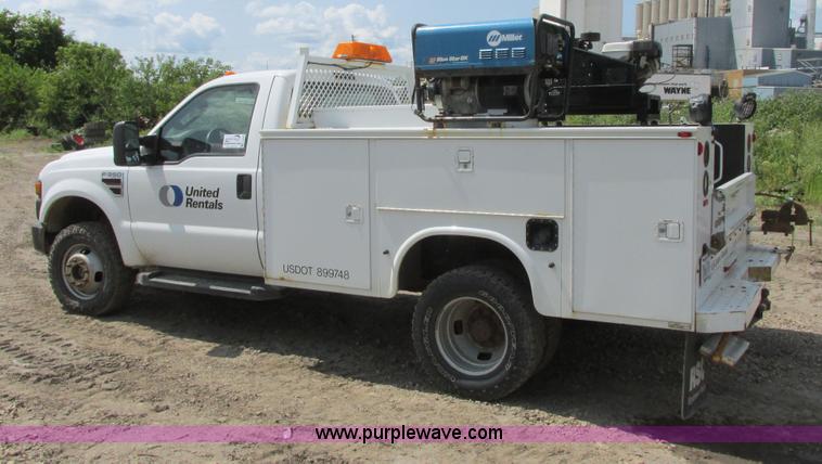 image for item I6200 2008 Ford F350 Super Duty XL service truck