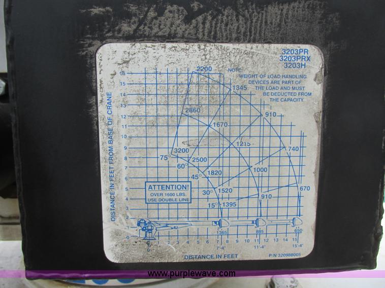 image for item I6201 2006 Chevrolet Kodiak 5500 service truck with crane