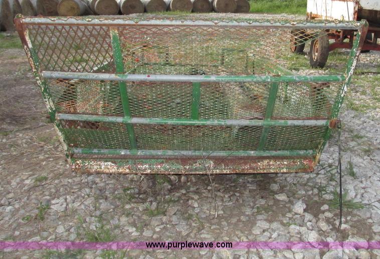 image for item AE9296 Shop built utility trailer