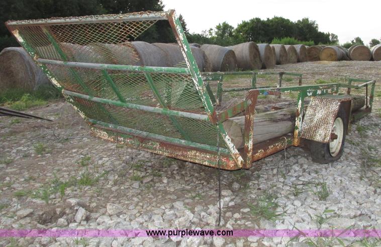 image for item AE9296 Shop built utility trailer