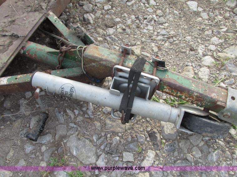 image for item AE9296 Shop built utility trailer