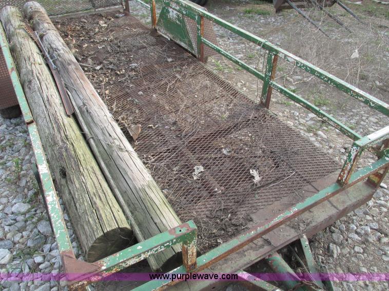 image for item AE9296 Shop built utility trailer