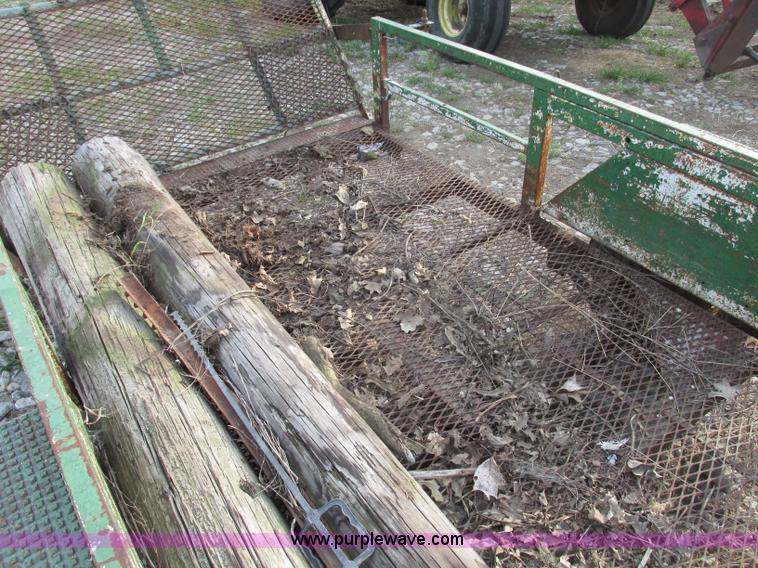 image for item AE9296 Shop built utility trailer