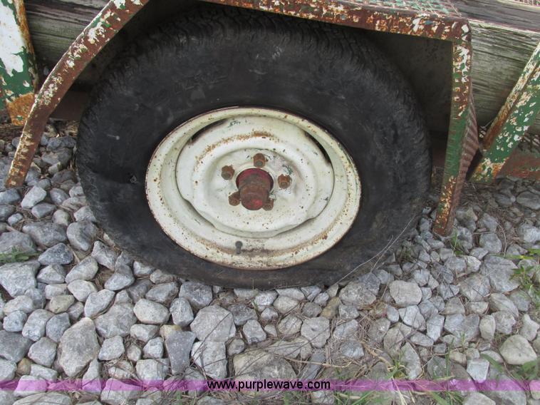 image for item AE9296 Shop built utility trailer