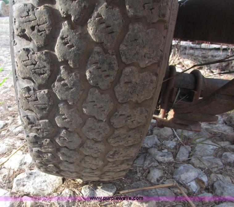 image for item AE9296 Shop built utility trailer