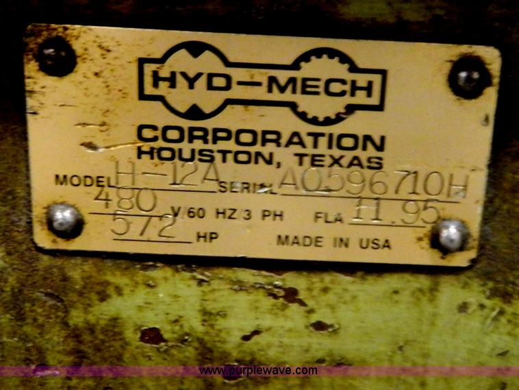 image for item AL9815 HyD-Mech Industrial H12 horizontal band saw