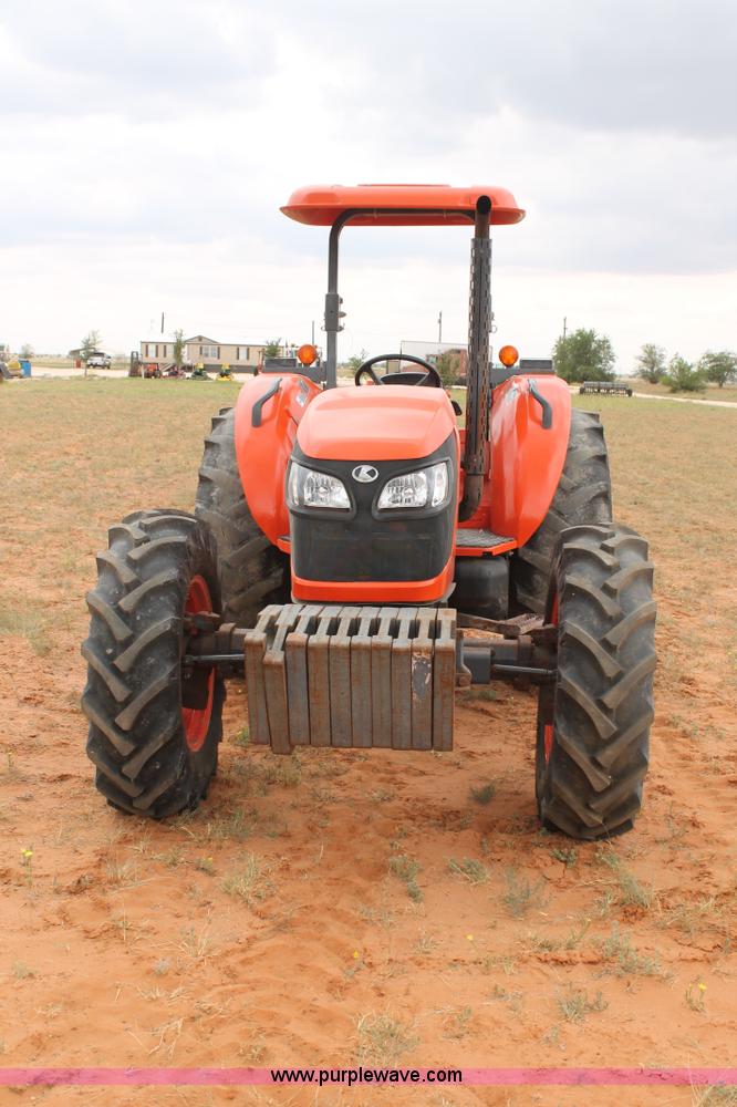 image for item AO9668 Kubota M9540 MFWD tractor