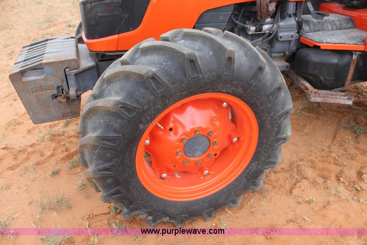 image for item AO9668 Kubota M9540 MFWD tractor