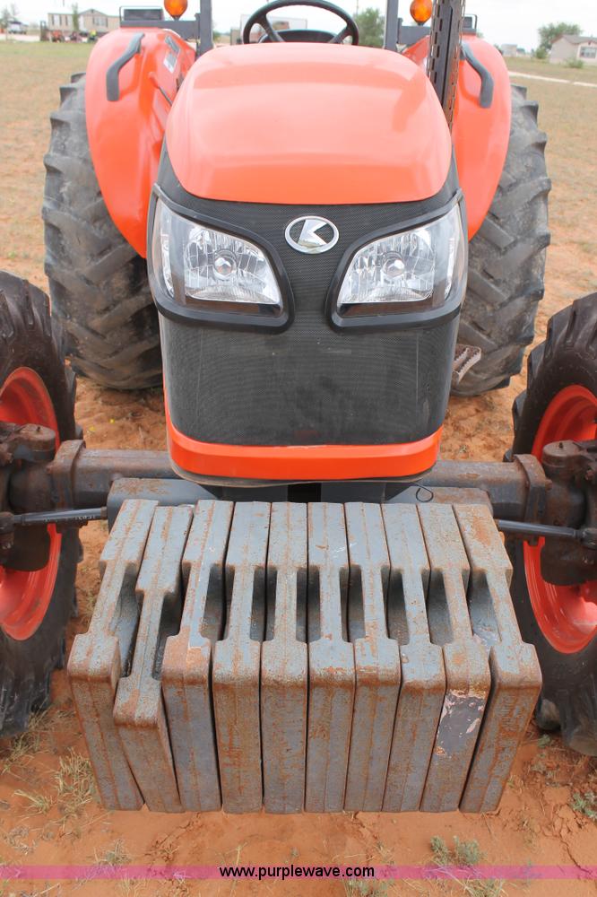 image for item AO9668 Kubota M9540 MFWD tractor