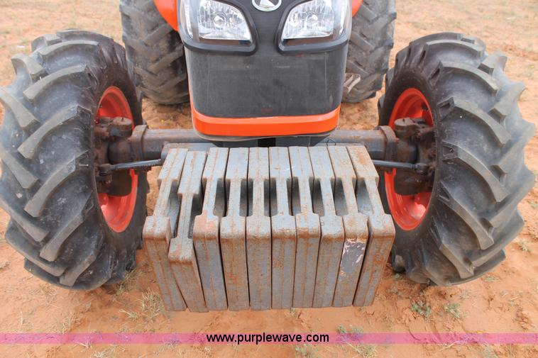 image for item AO9668 Kubota M9540 MFWD tractor