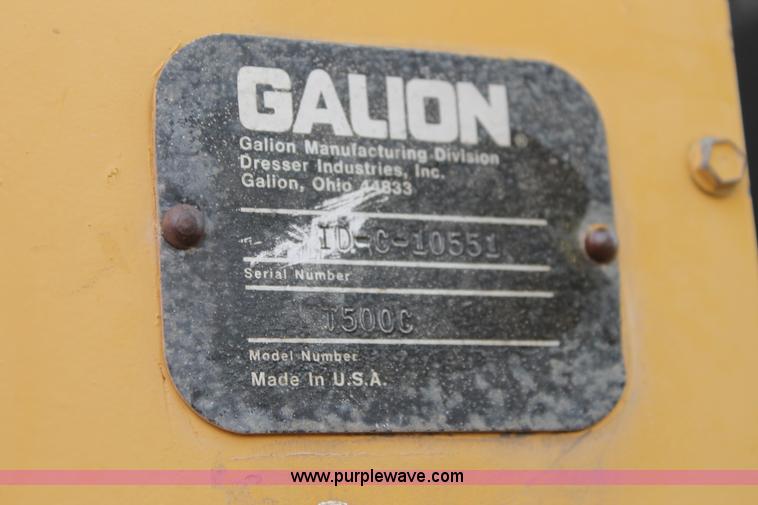 image for item AO9669 1988 Galion T500C motor grader