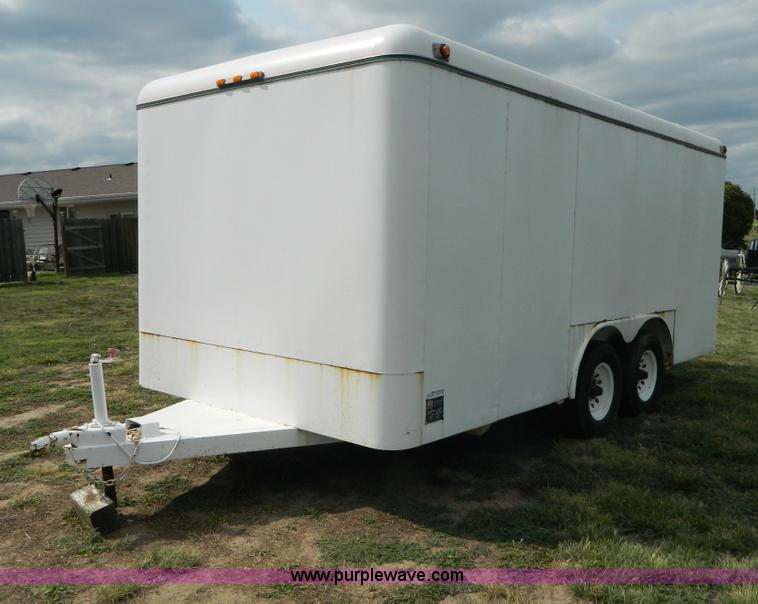 image for item AX9715 1996 WW enclosed trailer