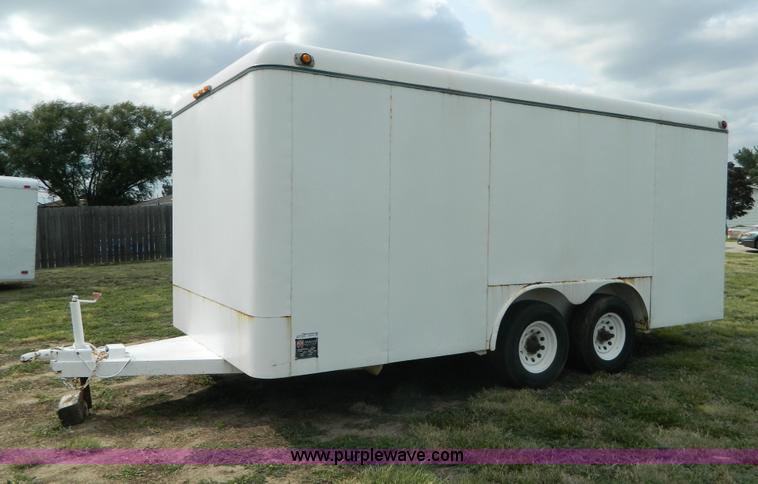 image for item AX9715 1996 WW enclosed trailer
