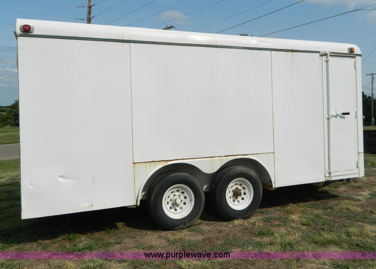 image for item AX9715 1996 WW enclosed trailer