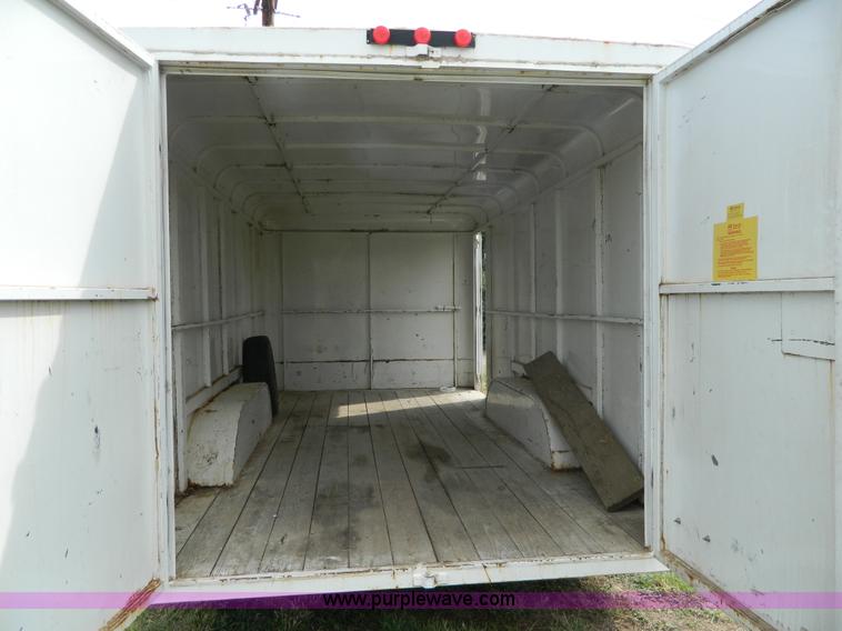 image for item AX9715 1996 WW enclosed trailer