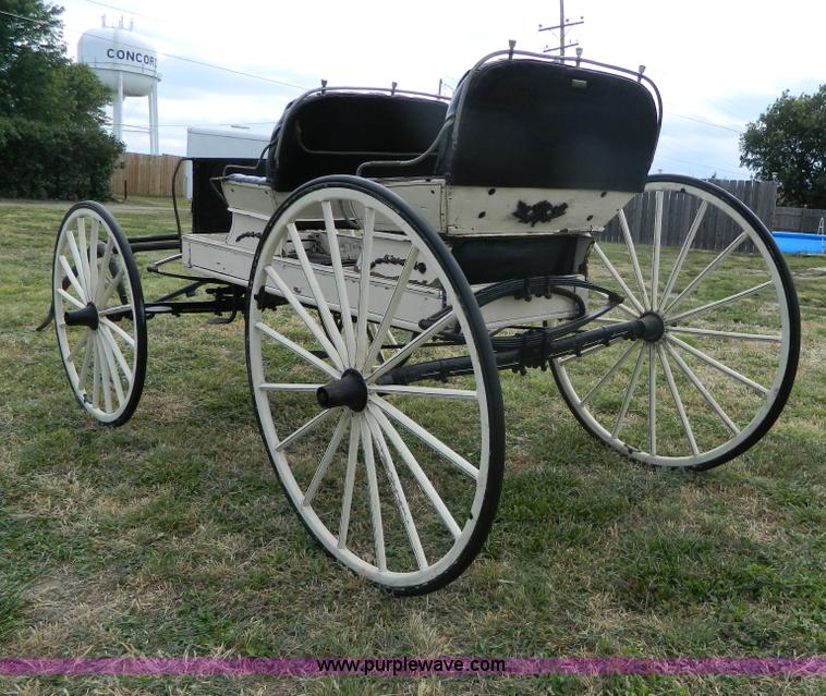 image for item AX9716 Surry horse drawn buggy