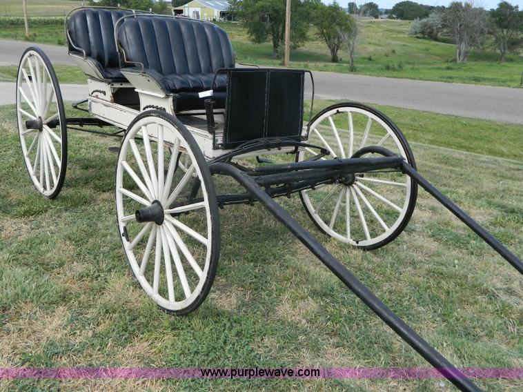 image for item AX9716 Surry horse drawn buggy