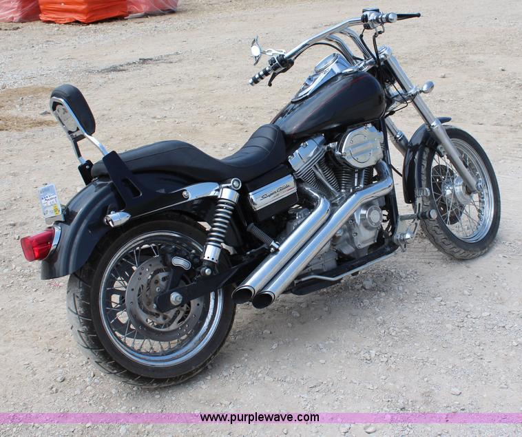 image for item BA9135 2007 Harley Davidson Super Glide motorcycle