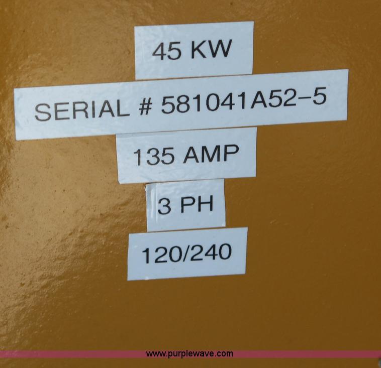 image for item BA9146 Kohler 45RH0201 generator