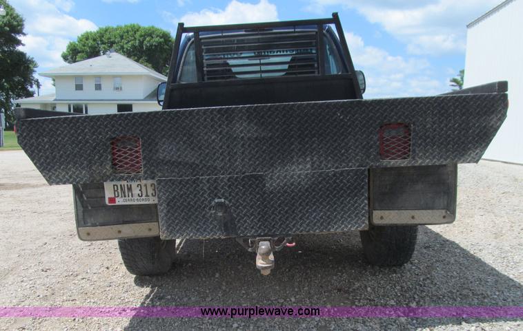 image for item E4927 2001 Ford F350 Super Duty XL flatbed truck