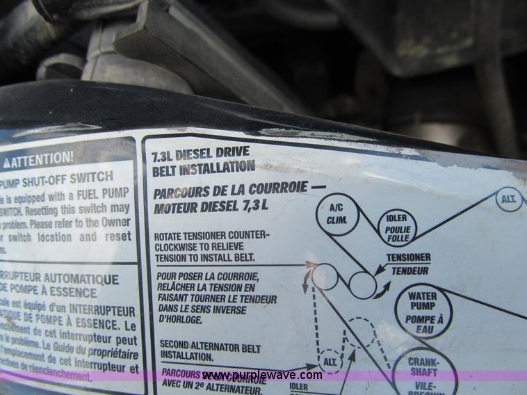 image for item E4927 2001 Ford F350 Super Duty XL flatbed truck