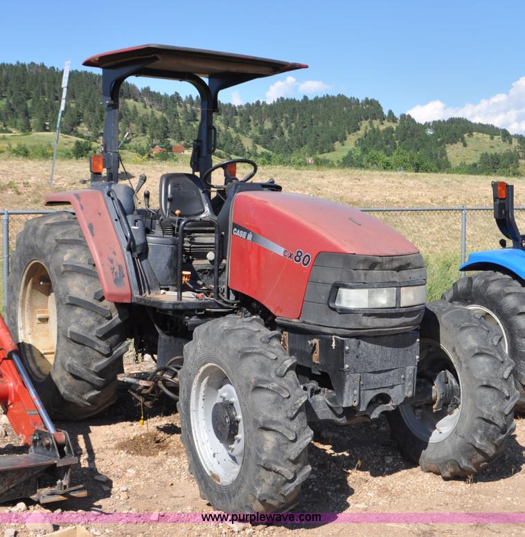 image for item F2049 2000 Case IH CX80 MFWD tractor